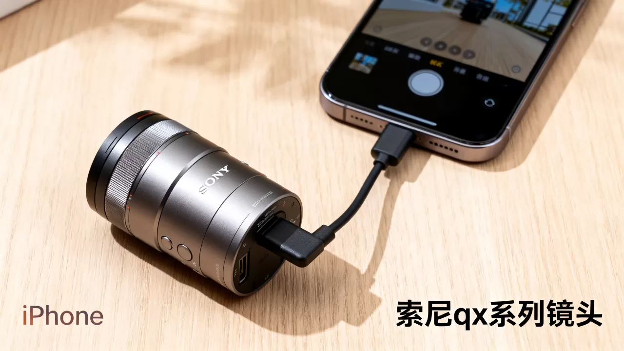 sony qx能用iphone吗，索尼qx系列镜头