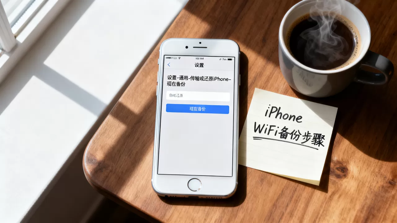 iphone wifi备份怎么操作，iphone wifi备份