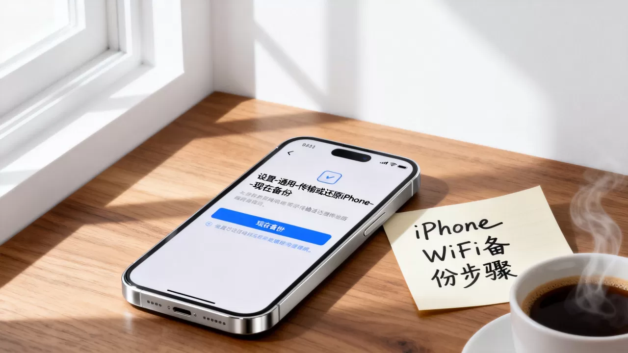 iphone wifi备份怎么操作，iphone wifi备份