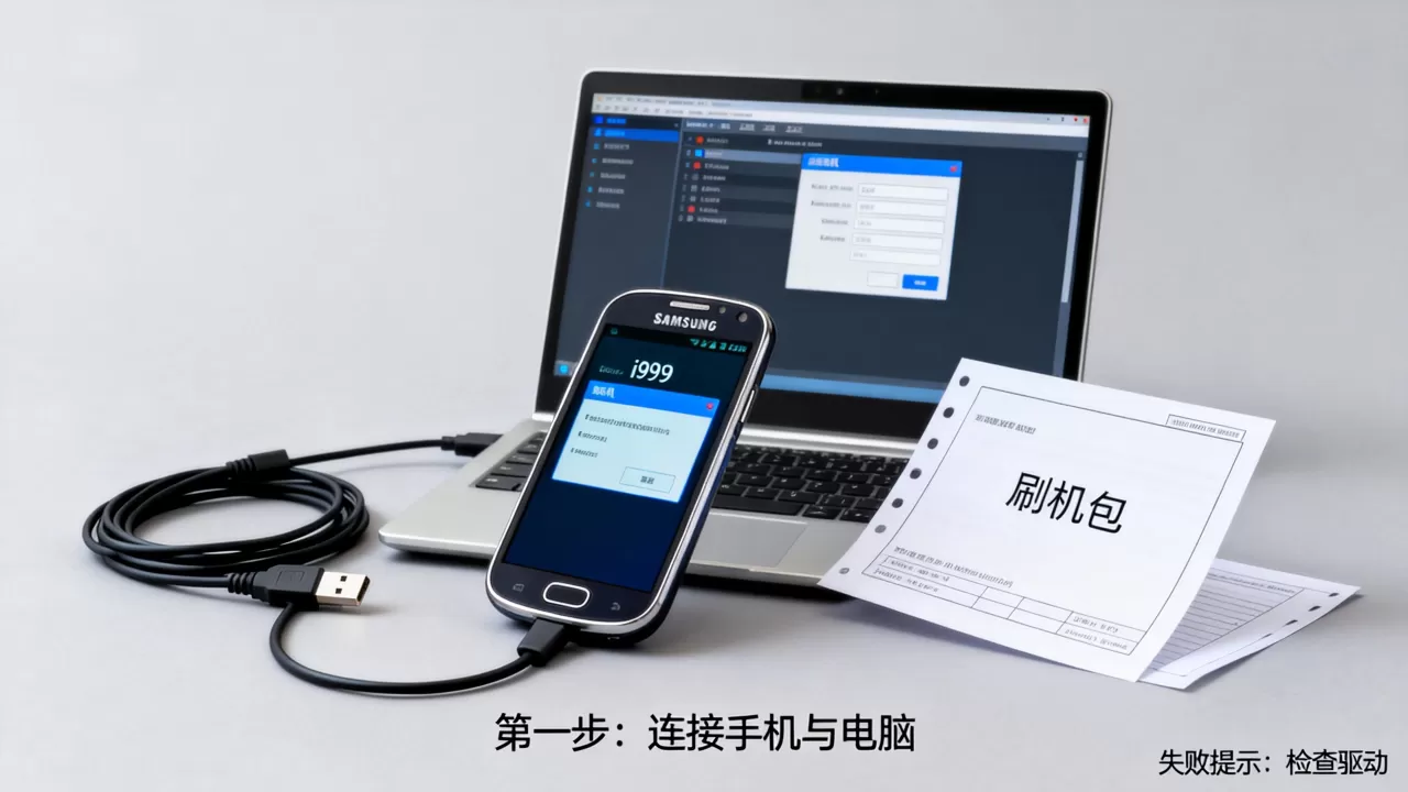 i959 4.4.2 刷机教程，三星i959刷机失败怎么办