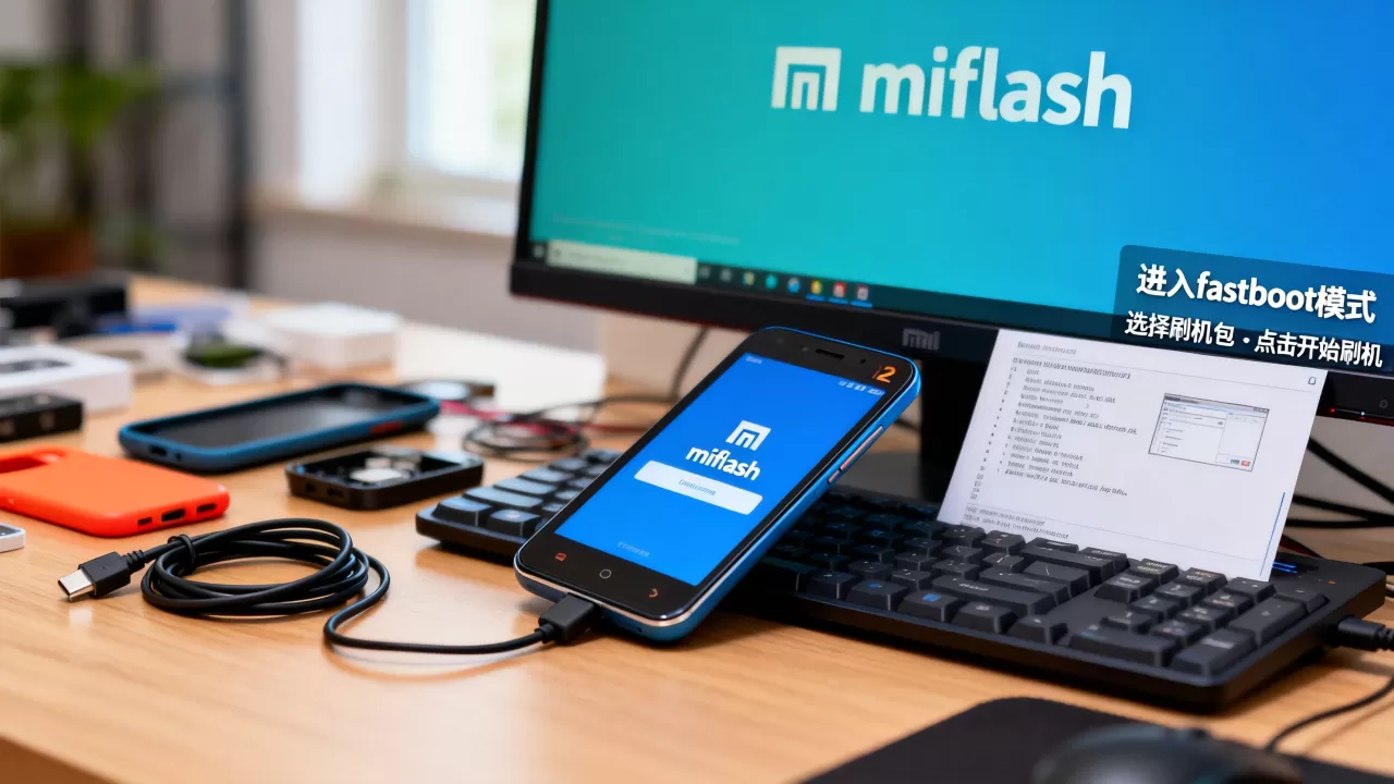 红米2刷机miflash教程，红米2刷机教程
