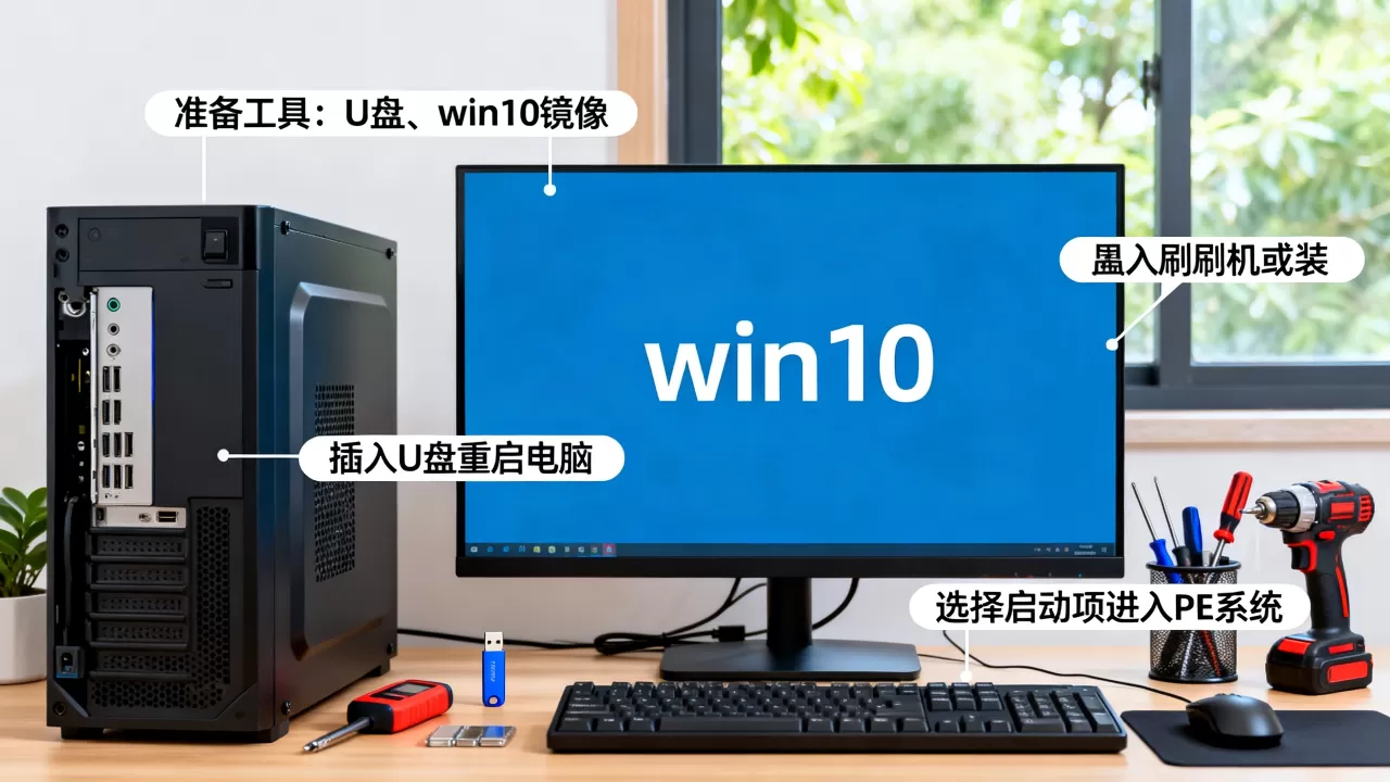 win10电脑刷机教程,win10系统重装 win10电脑刷机教程,win10系统重装