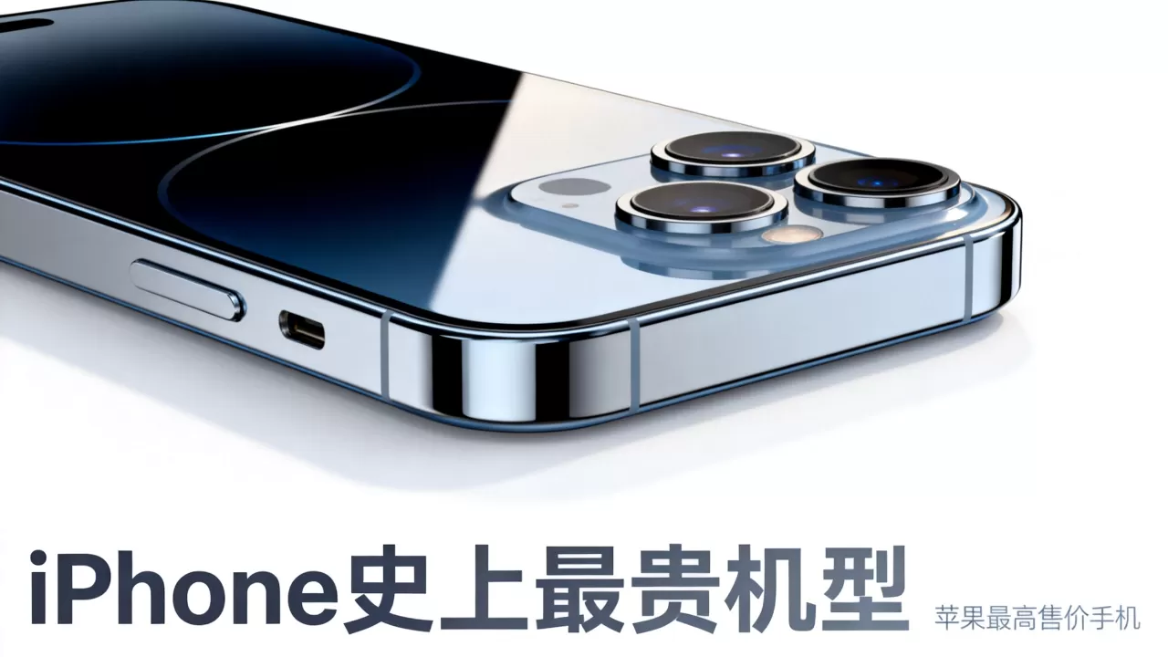 iphone史上最贵，苹果最贵的手机多少钱