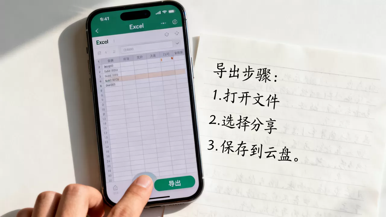 iPhone怎么导出Excel表格,苹果手机Excel文件导出方法 iPhone怎么导出Excel表格,苹果手机Excel文件导出方法