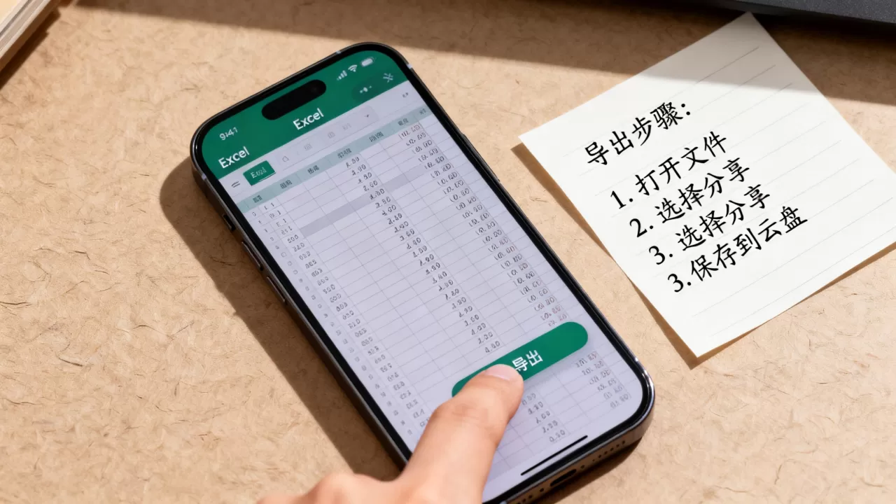 iPhone怎么导出Excel表格,苹果手机Excel文件导出方法 iPhone怎么导出Excel表格,苹果手机Excel文件导出方法