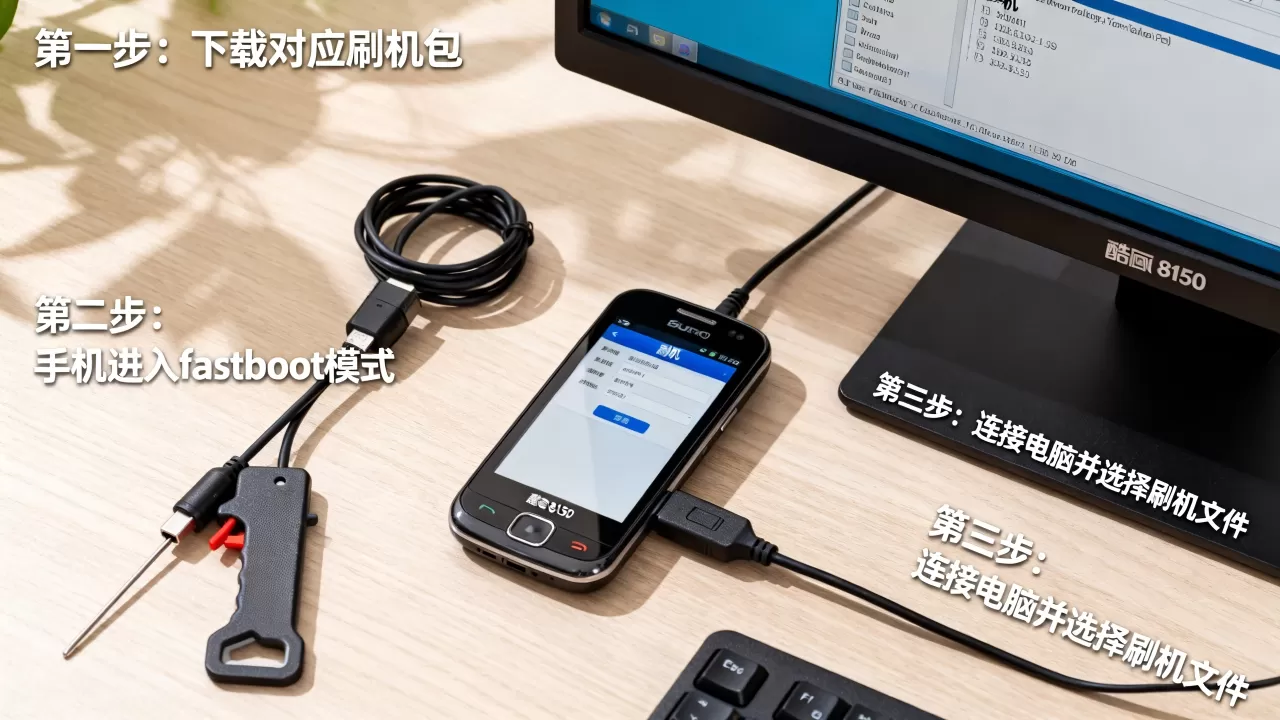 酷派8150如何刷机？酷派8150刷机教程
