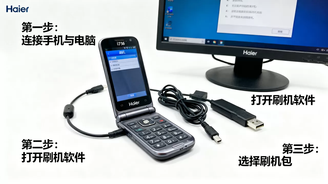 海尔i736刷机教程，海尔i736刷机失败怎么办