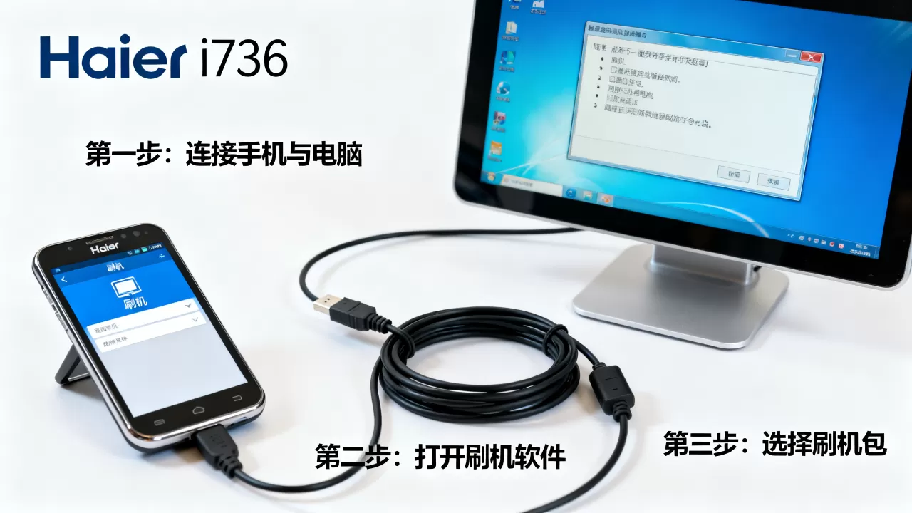 海尔i736刷机教程，海尔i736刷机失败怎么办