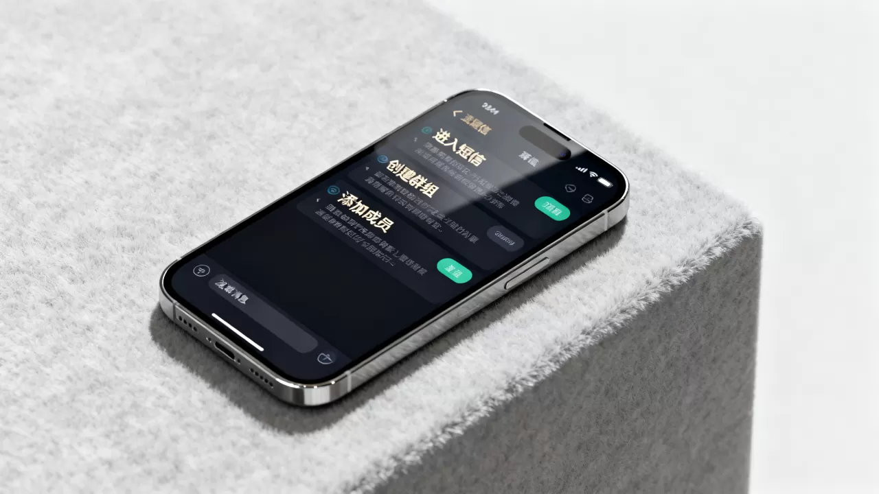 iphone怎么设置短信群组？iphone短信群组功能
