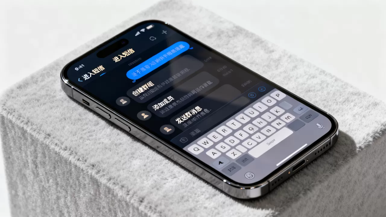 iphone怎么设置短信群组？iphone短信群组功能
