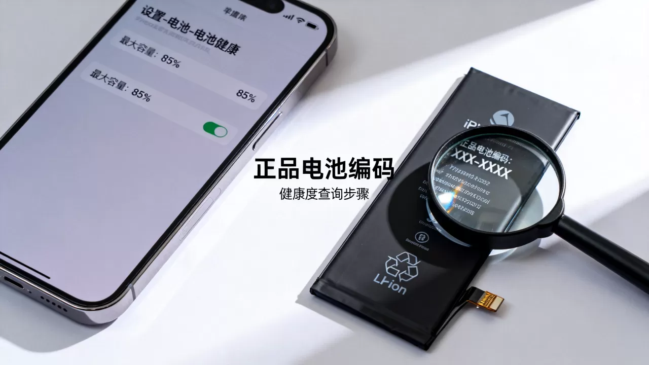 iphone电池识别真假，iphone电池健康度怎么查