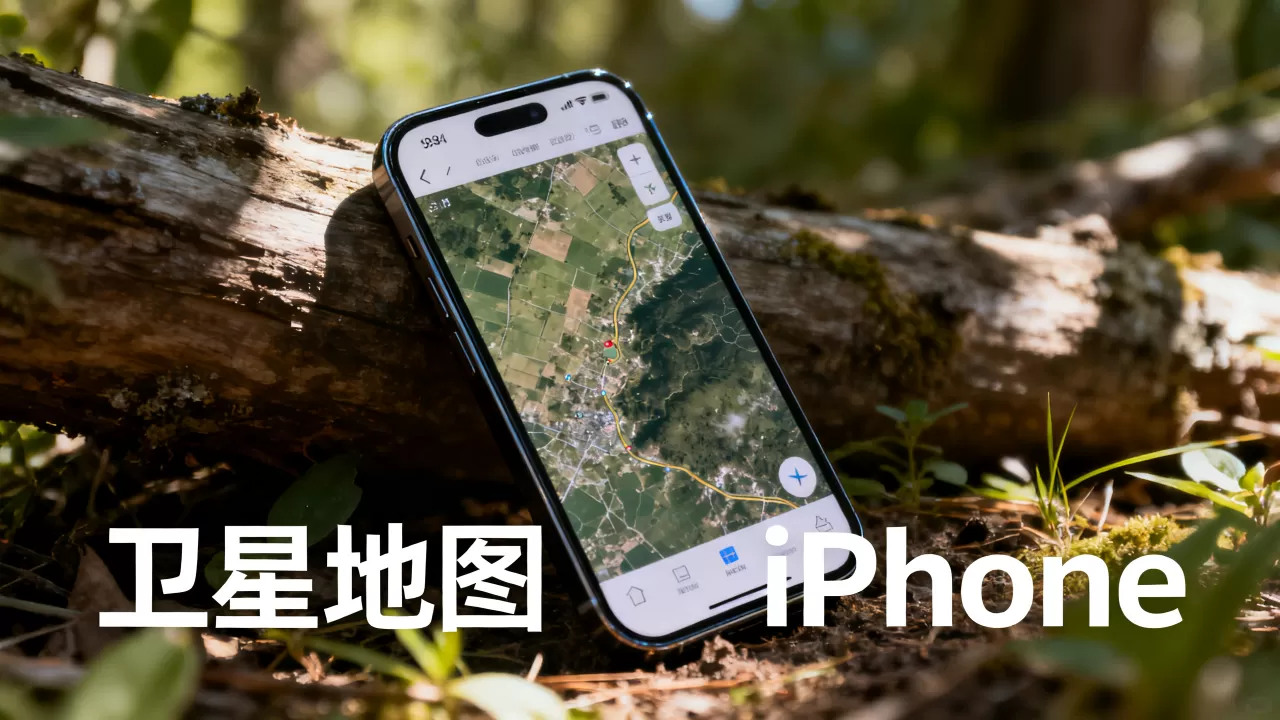 iphone能看卫星地图吗，iphone卫星地图
