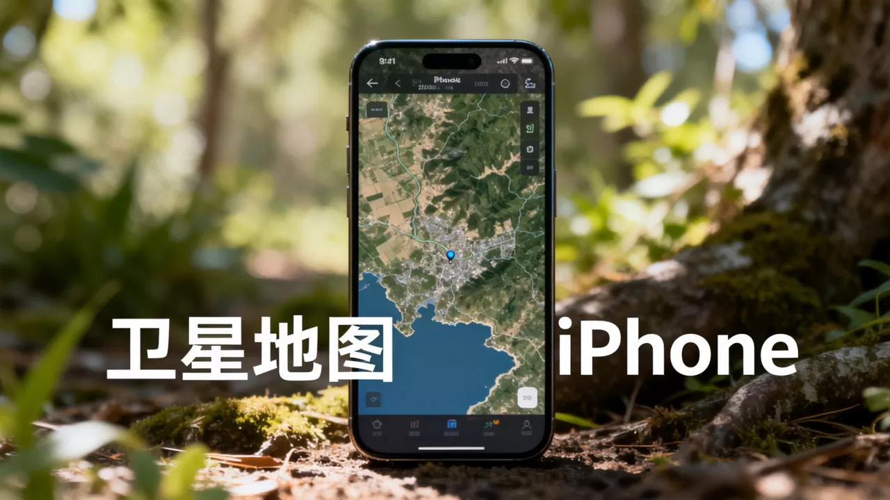 iphone能看卫星地图吗，iphone卫星地图