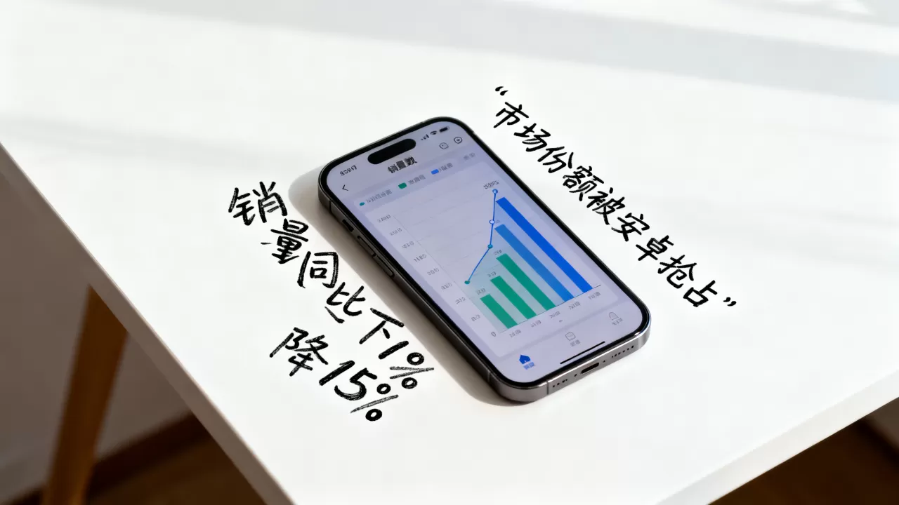 iphone销量下滑为何，iphone销量下滑