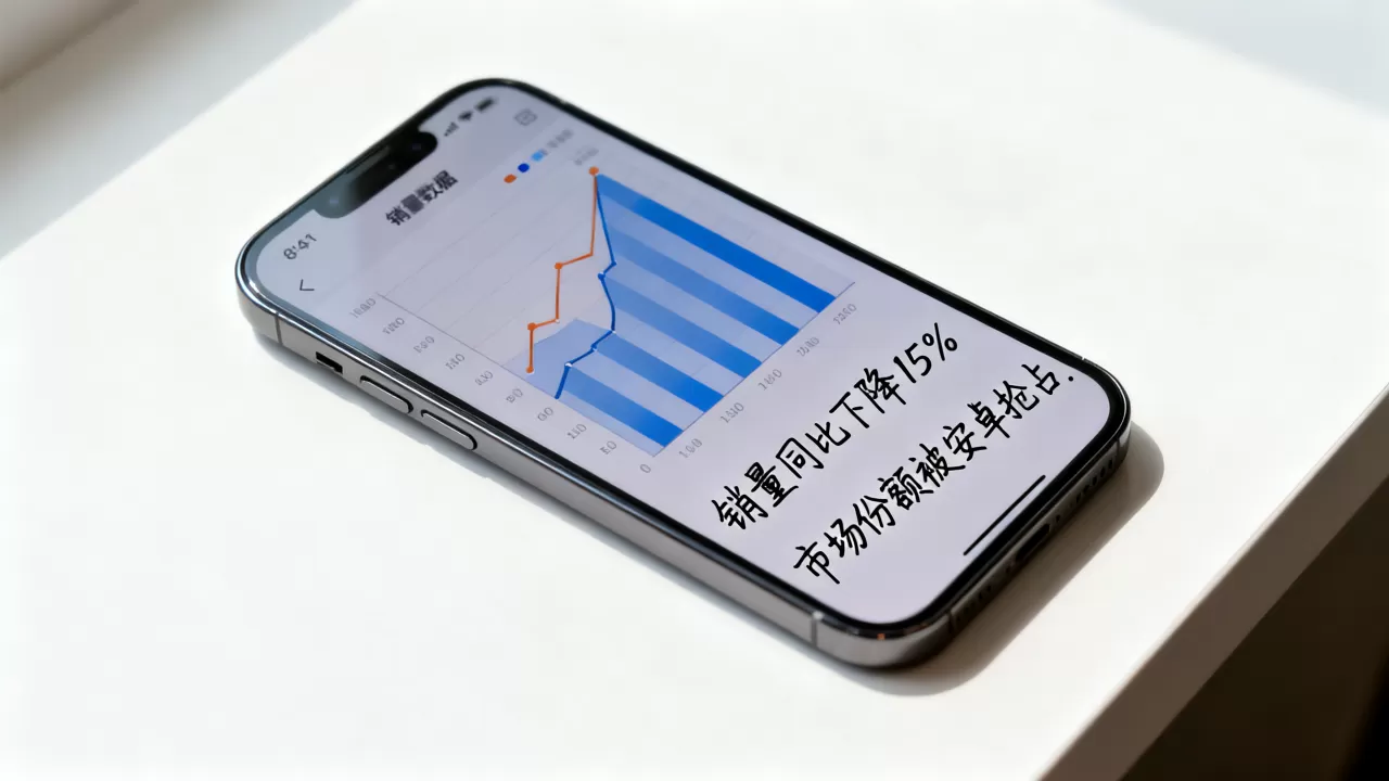 iphone销量下滑为何，iphone销量下滑