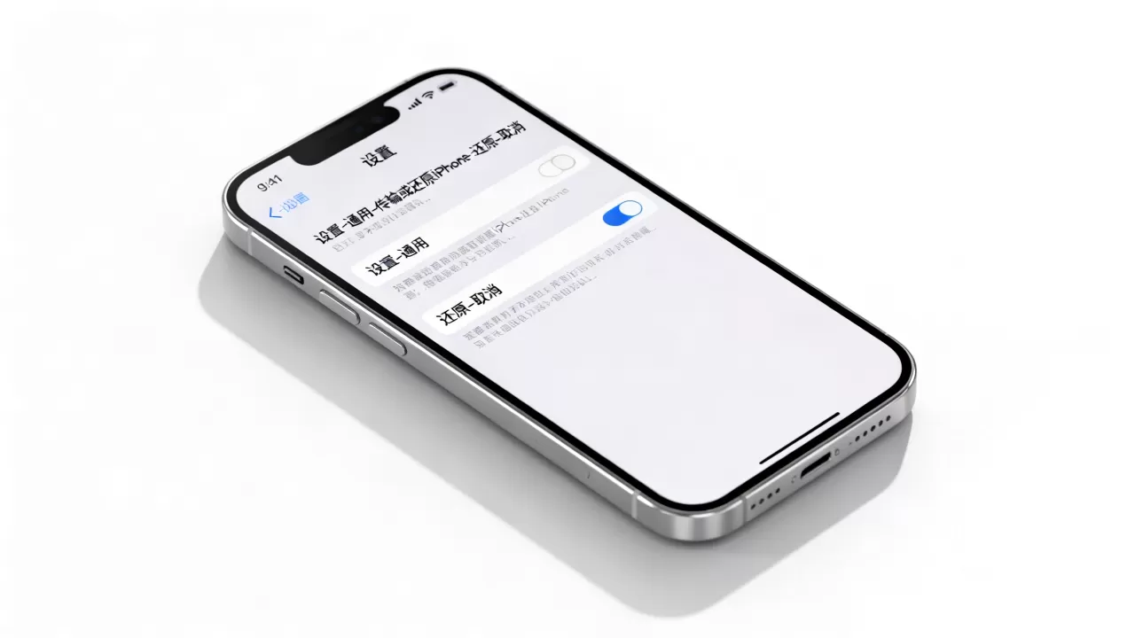 iphone取消恢复怎么弄，iphone取消恢复