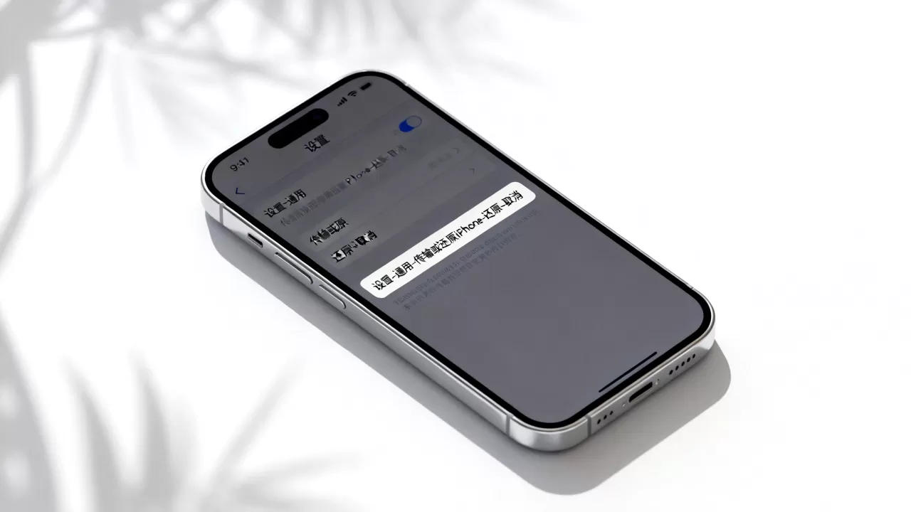 iphone取消恢复怎么弄，iphone取消恢复