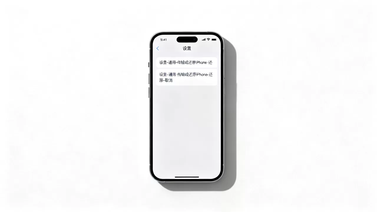 iphone取消恢复怎么弄，iphone取消恢复