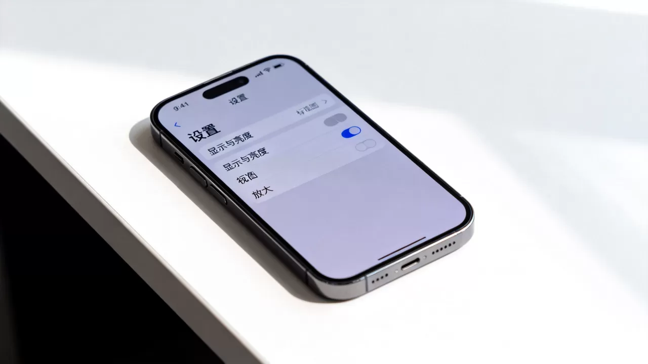 iphone界面变小怎么调大，iphone屏幕显示太小