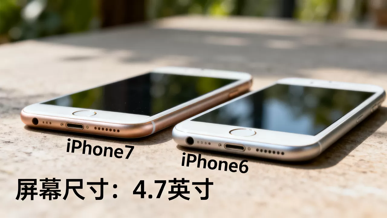 iPhone7与iPhone6屏幕区别大吗，iPhone7和iPhone6屏幕尺寸