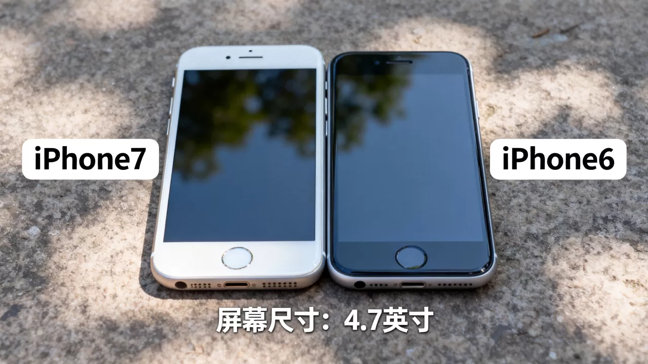 iPhone7与iPhone6屏幕区别大吗，iPhone7和iPhone6屏幕尺寸