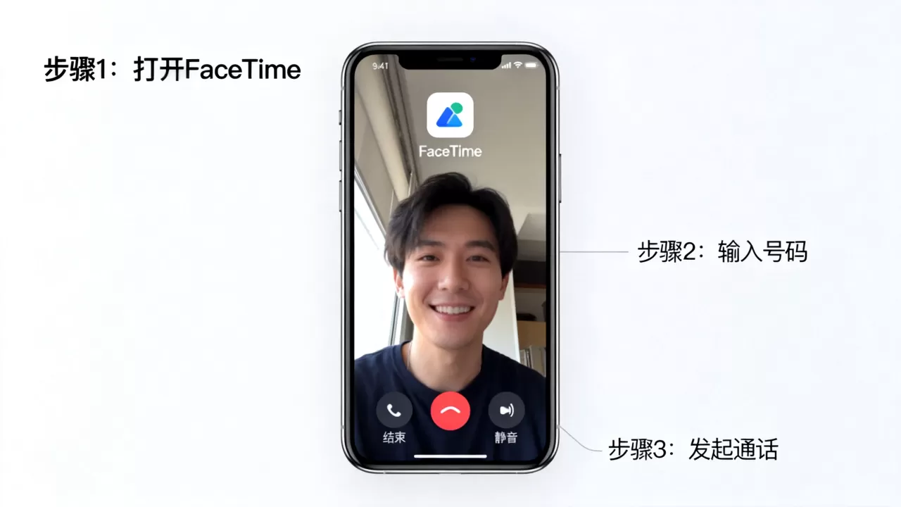 iphone怎么使用facetime，iphone如何使用facetime
