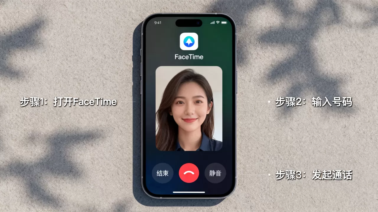iphone怎么使用facetime，iphone如何使用facetime