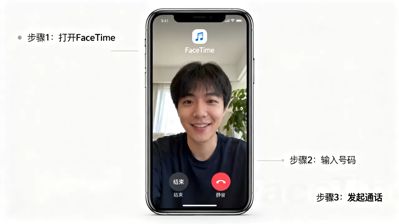iphone怎么使用facetime，iphone如何使用facetime