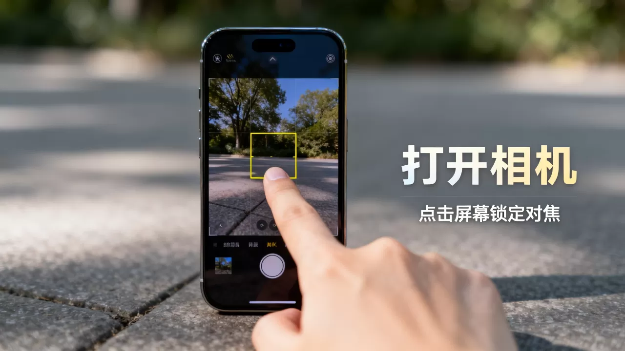 iphone锁定对焦怎么弄，iphone锁定对焦