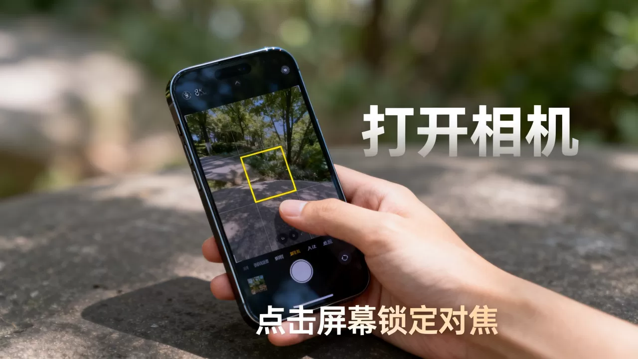 iphone锁定对焦怎么弄，iphone锁定对焦