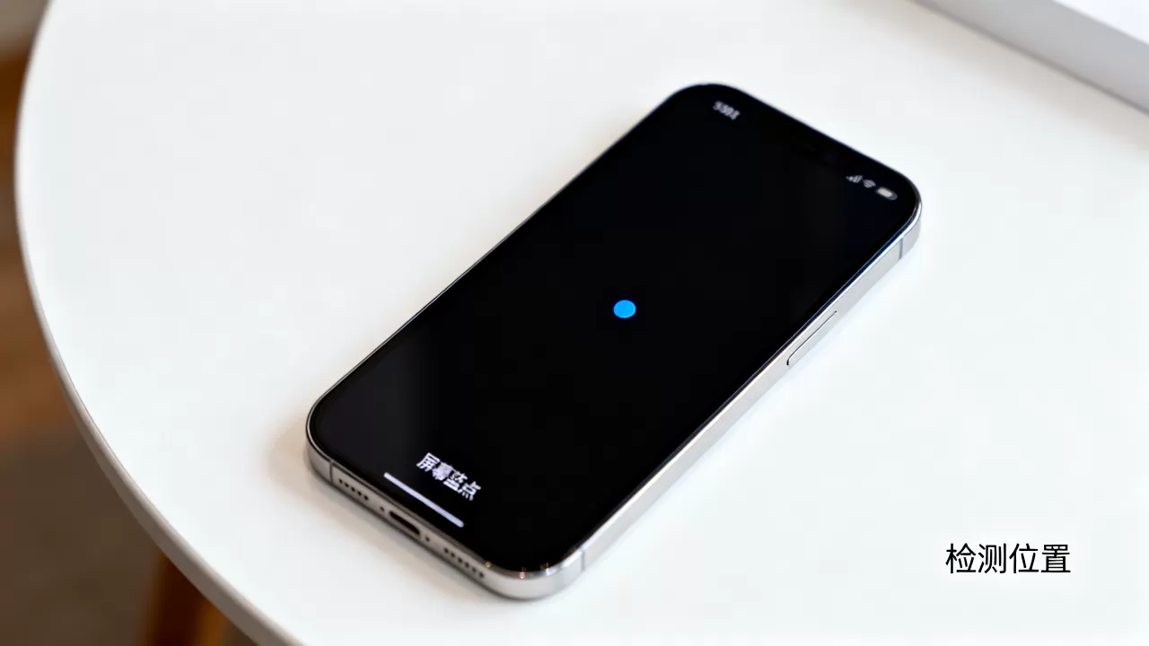iPhone屏幕出现蓝点是怎么回事，iPhone屏幕蓝点
