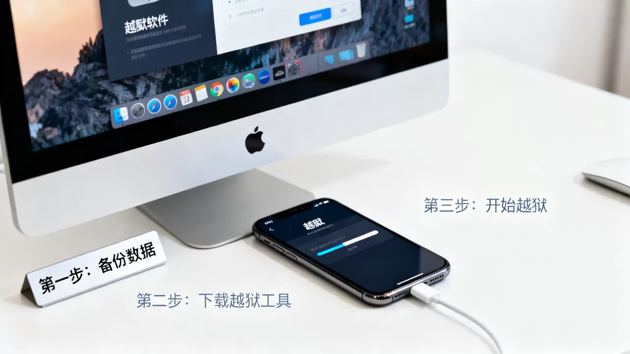 iPhone越狱步骤详细教程，iOS越狱最新方法及风险