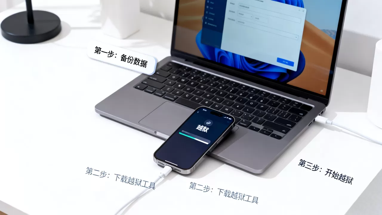iPhone越狱步骤详细教程，iOS越狱最新方法及风险