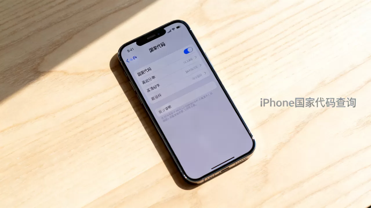 iphone国家代码是多少？iphone国家代码