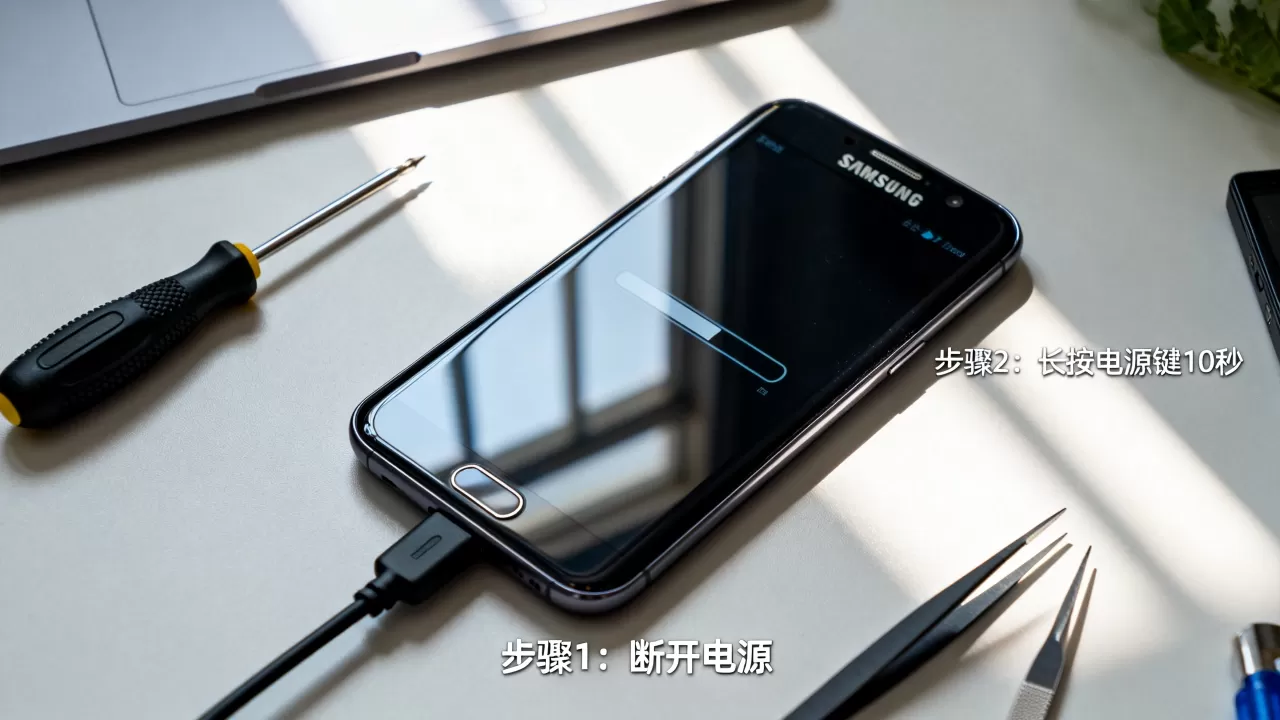 三星刷机断电怎么办？三星手机刷机黑屏重启急救