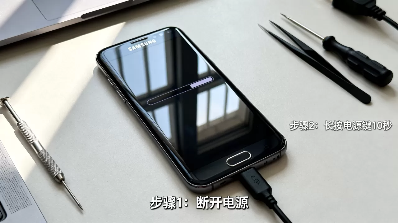 三星刷机断电怎么办？三星手机刷机黑屏重启急救