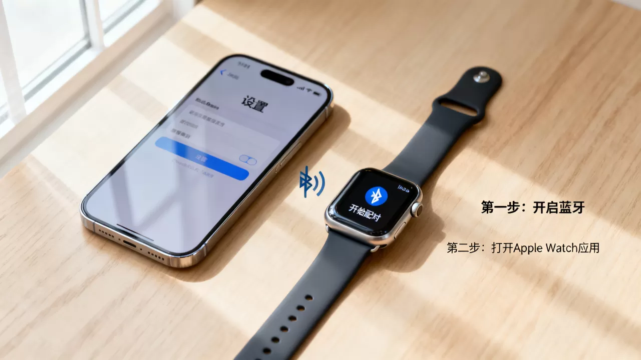 iphone怎么设置iwatch，苹果手表怎么连接手机