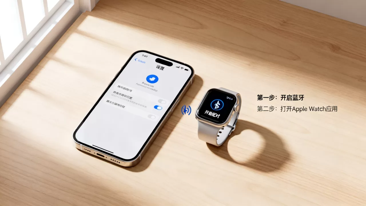 iphone怎么设置iwatch，苹果手表怎么连接手机