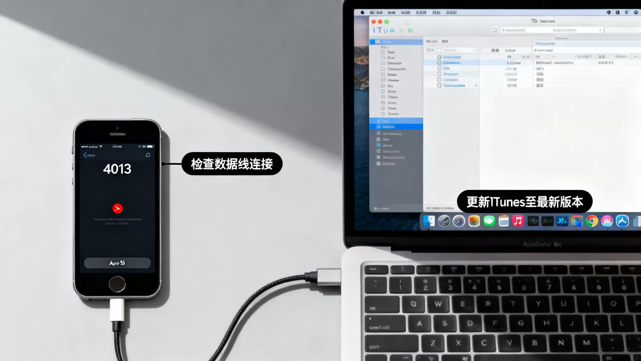 5s刷机4013报错怎么办，苹果5s刷机4013解决方法
