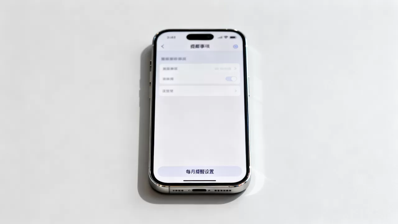 iphone每月提醒是什么？iphone每月提醒怎么设置