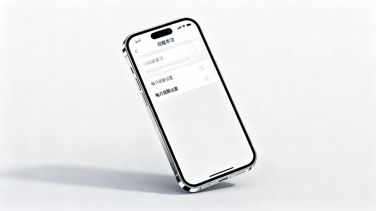 iphone每月提醒是什么？iphone每月提醒怎么设置