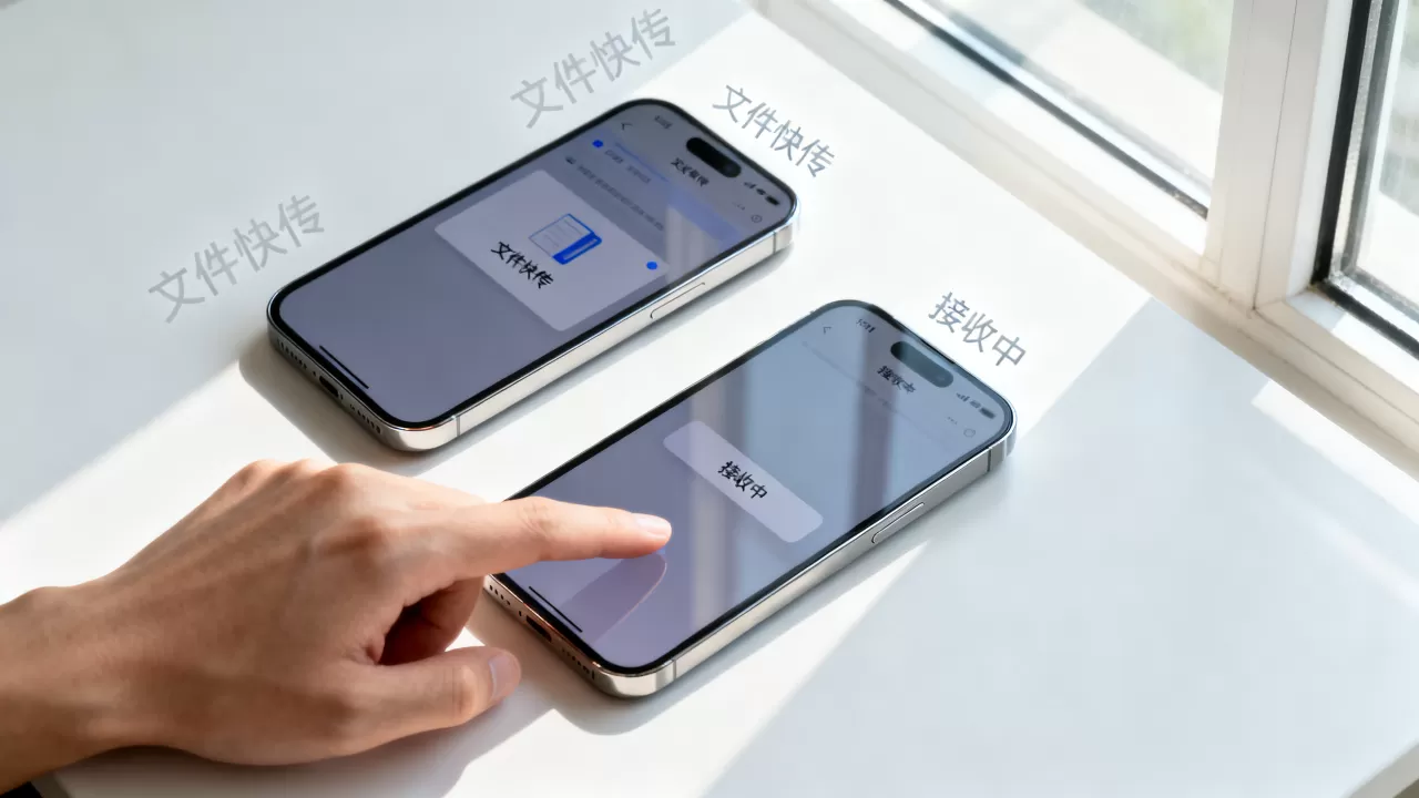 iphone文件快传怎么传，iphone文件快传