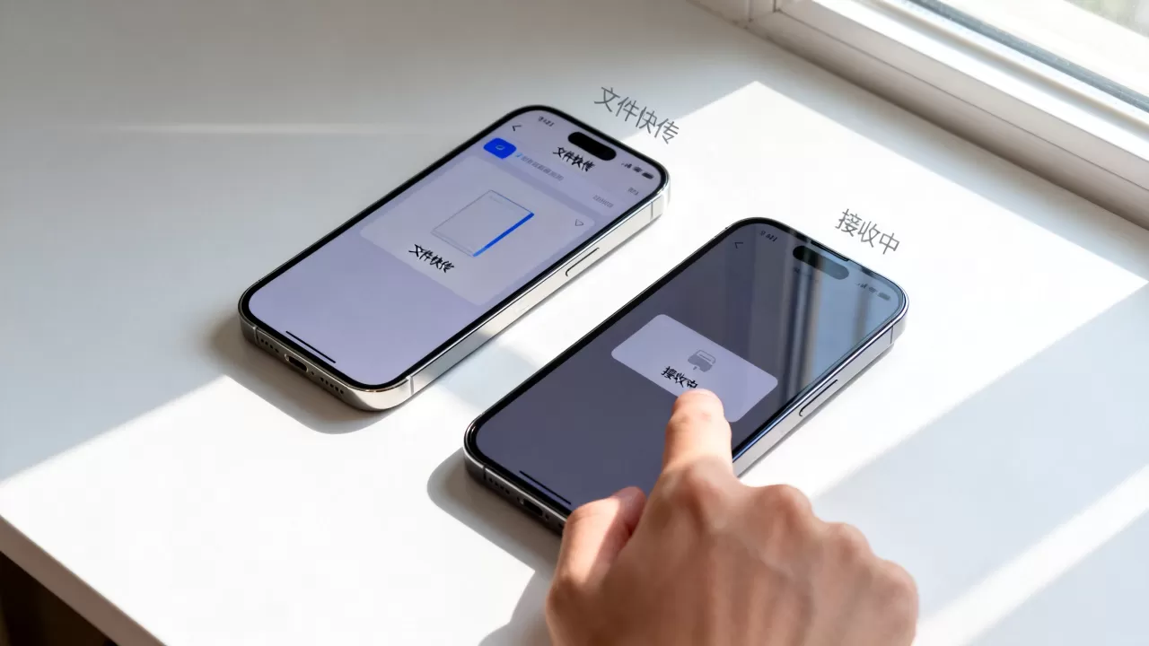 iphone文件快传怎么传，iphone文件快传