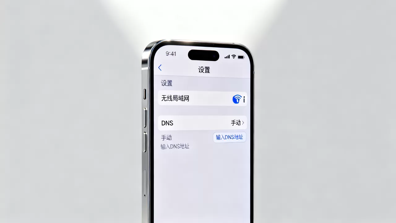 iphone无线dns怎么设置，iphone无线dns配置