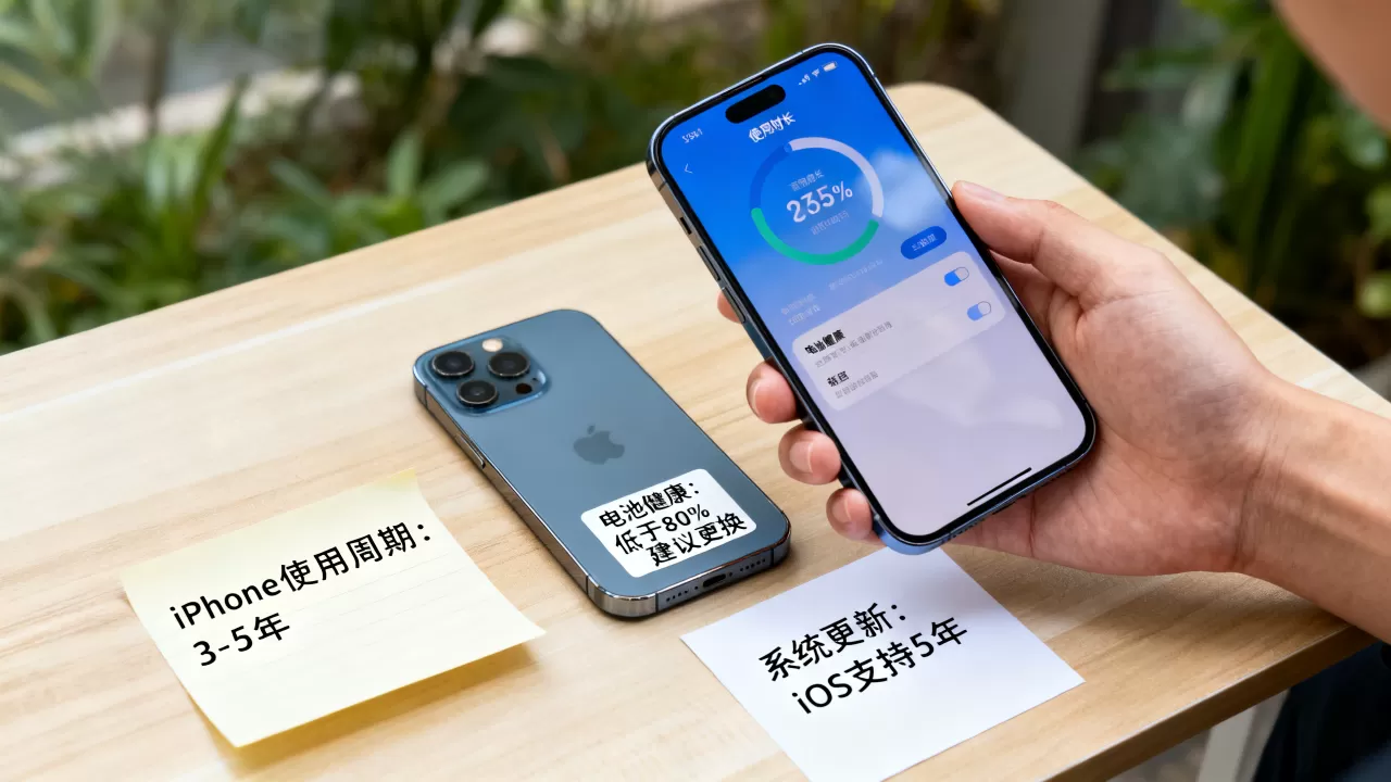iPhone使用多久换机合适，iPhone寿命长吗