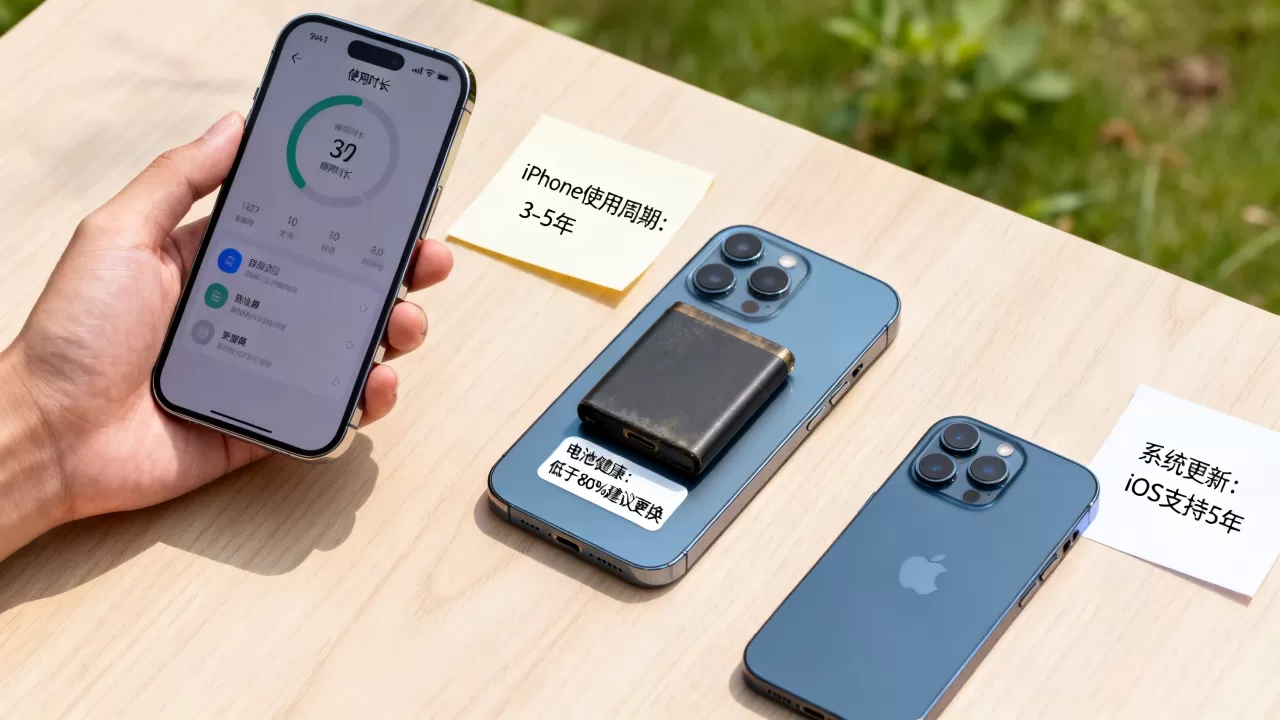 iPhone使用多久换机合适，iPhone寿命长吗