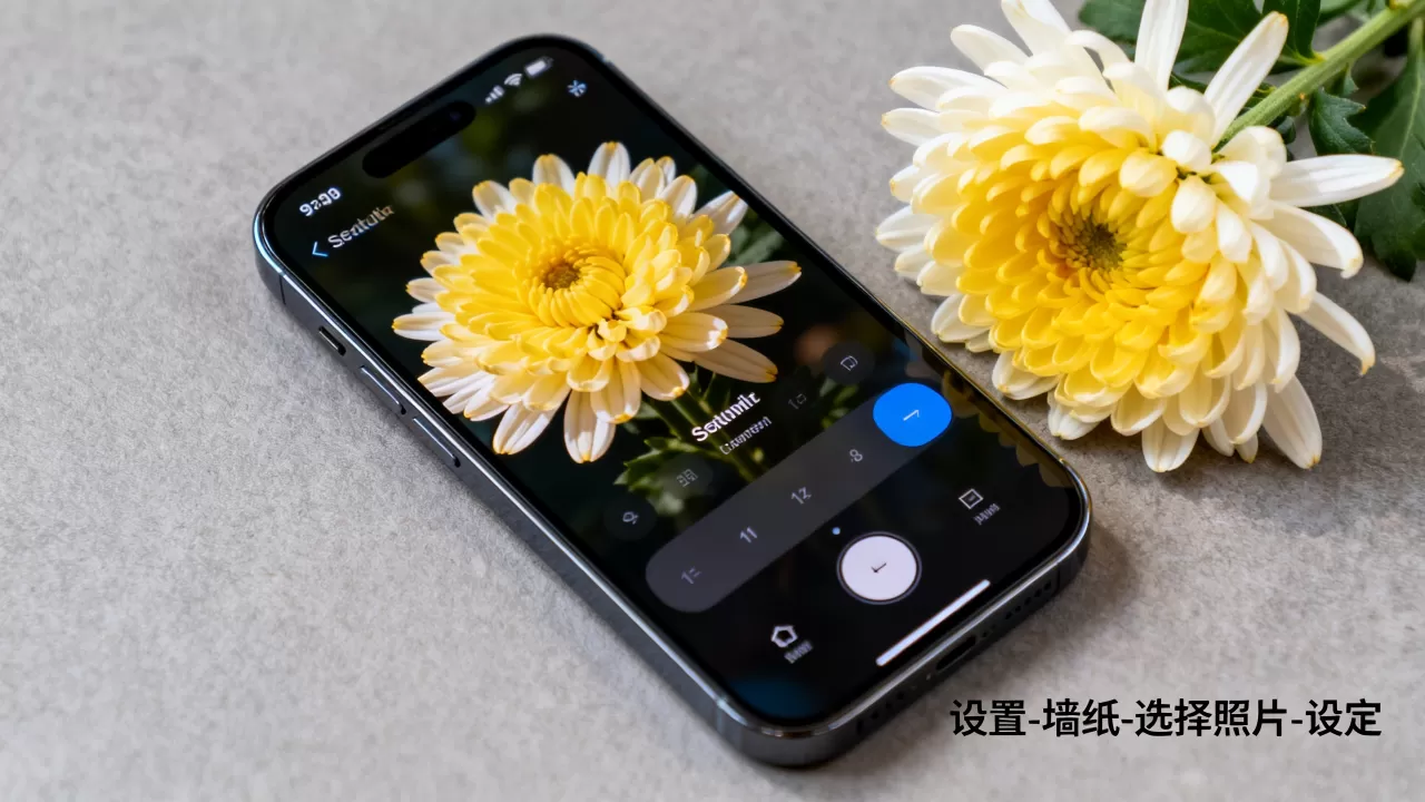iPhone菊花壁纸怎么设置,iPhone菊花壁纸 iPhone菊花壁纸怎么设置,iPhone菊花壁纸