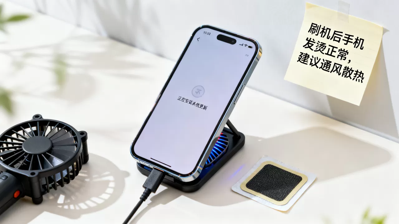 刷机后手机发烫怎么办，刷机后手机发烫