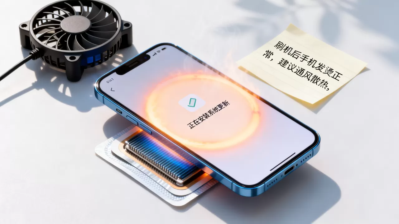 刷机后手机发烫怎么办，刷机后手机发烫