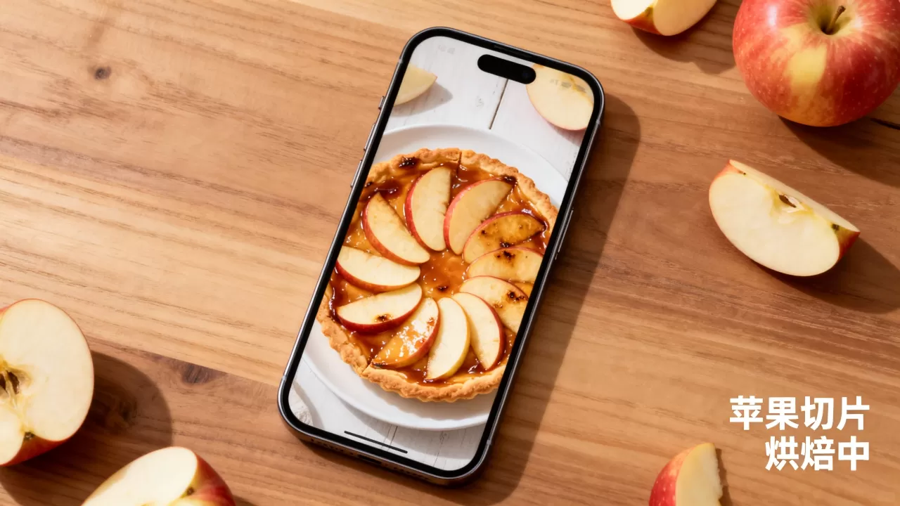 iphone做菜，苹果怎么拍美食
